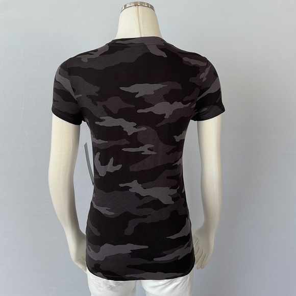 NWT Athleta Organic Cotton Camo T Black Size X Small - Picture 8 of 11